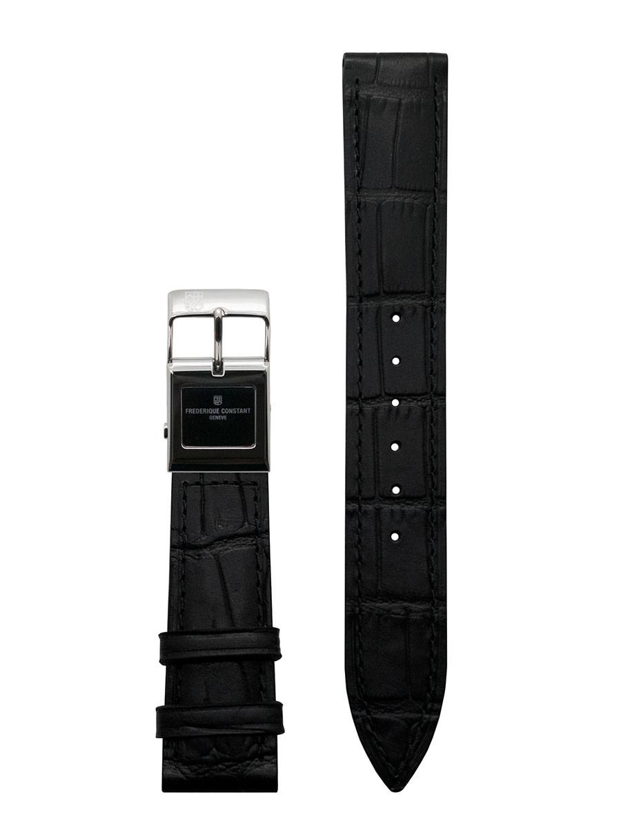 Frederique Constant E-Strap Black & Steel 20mm