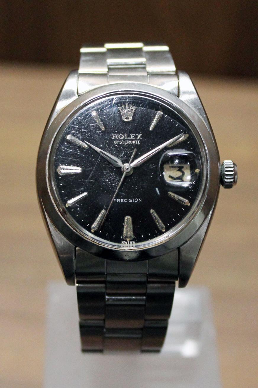 BEGAGNAD Rolex Datejust Oyster Precision År 1961