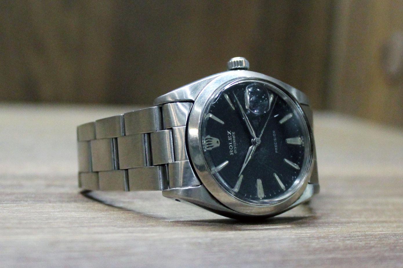 BEGAGNAD Rolex Datejust Oyster Precision År 1961