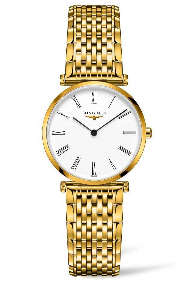 Longines La Grande Classique 29mm White & Full gold pvd