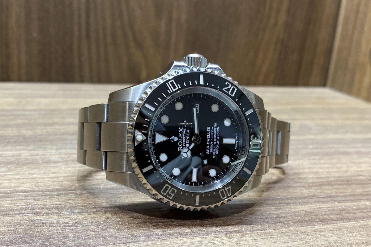 BEGAGNAD Rolex Sea-Dweller Deepsea Svart & Stål