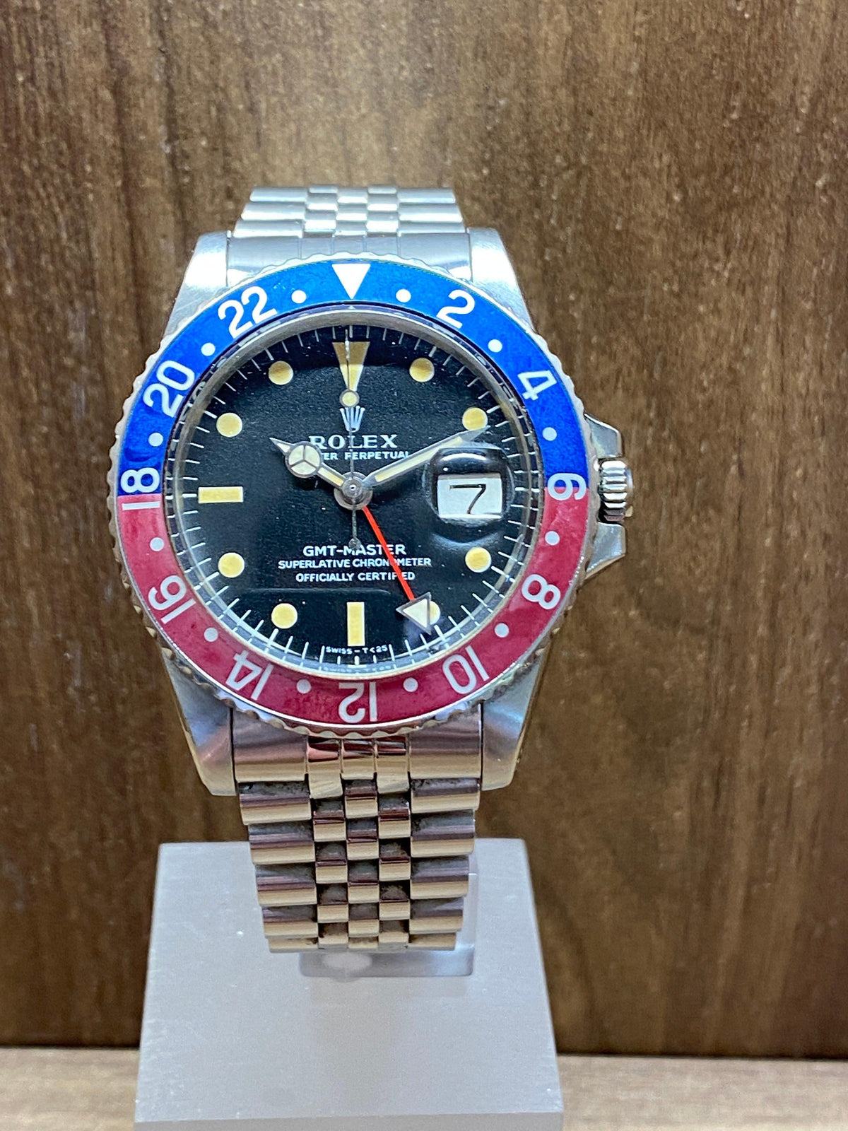 BEGAGNAD Rolex GMT-Master Pepsi Stål
