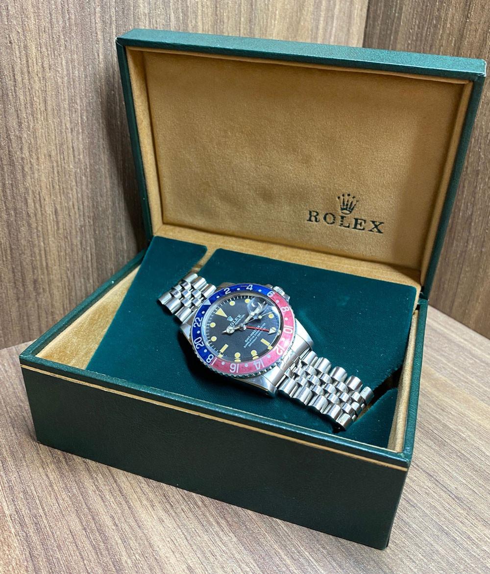 BEGAGNAD Rolex GMT-Master Pepsi Stål