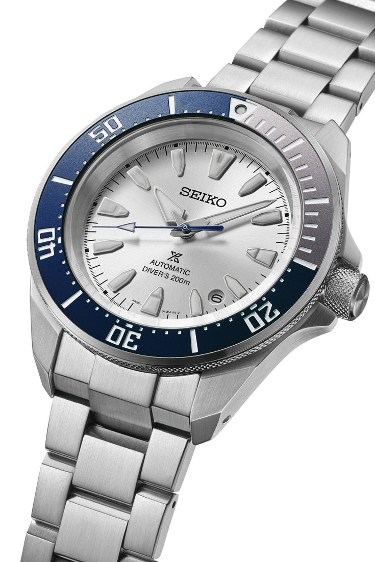 SEIKO PROSPEX DIVER Silver & Blue HBB001K1