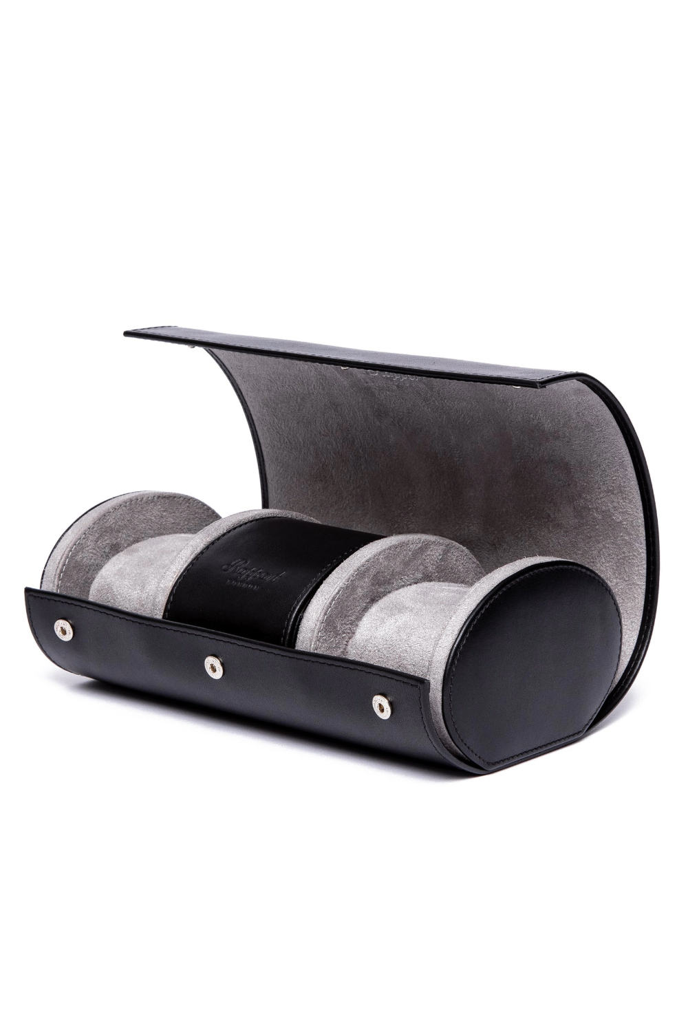 Rapport London - Hyde Park Three Watch Roll Black D281