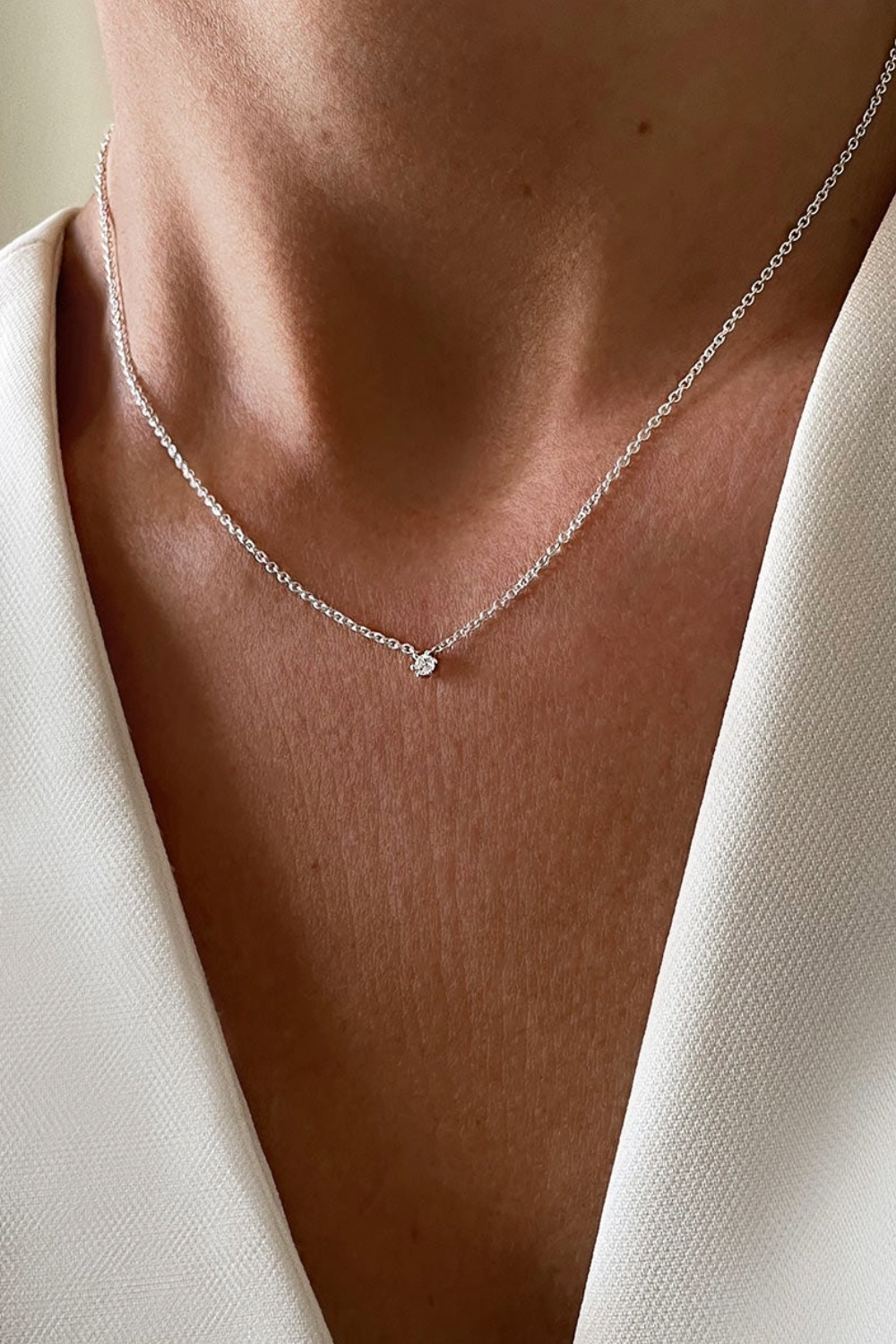 Drakenberg Sjölin Hope-halsband i silver HPE-N1S451-S