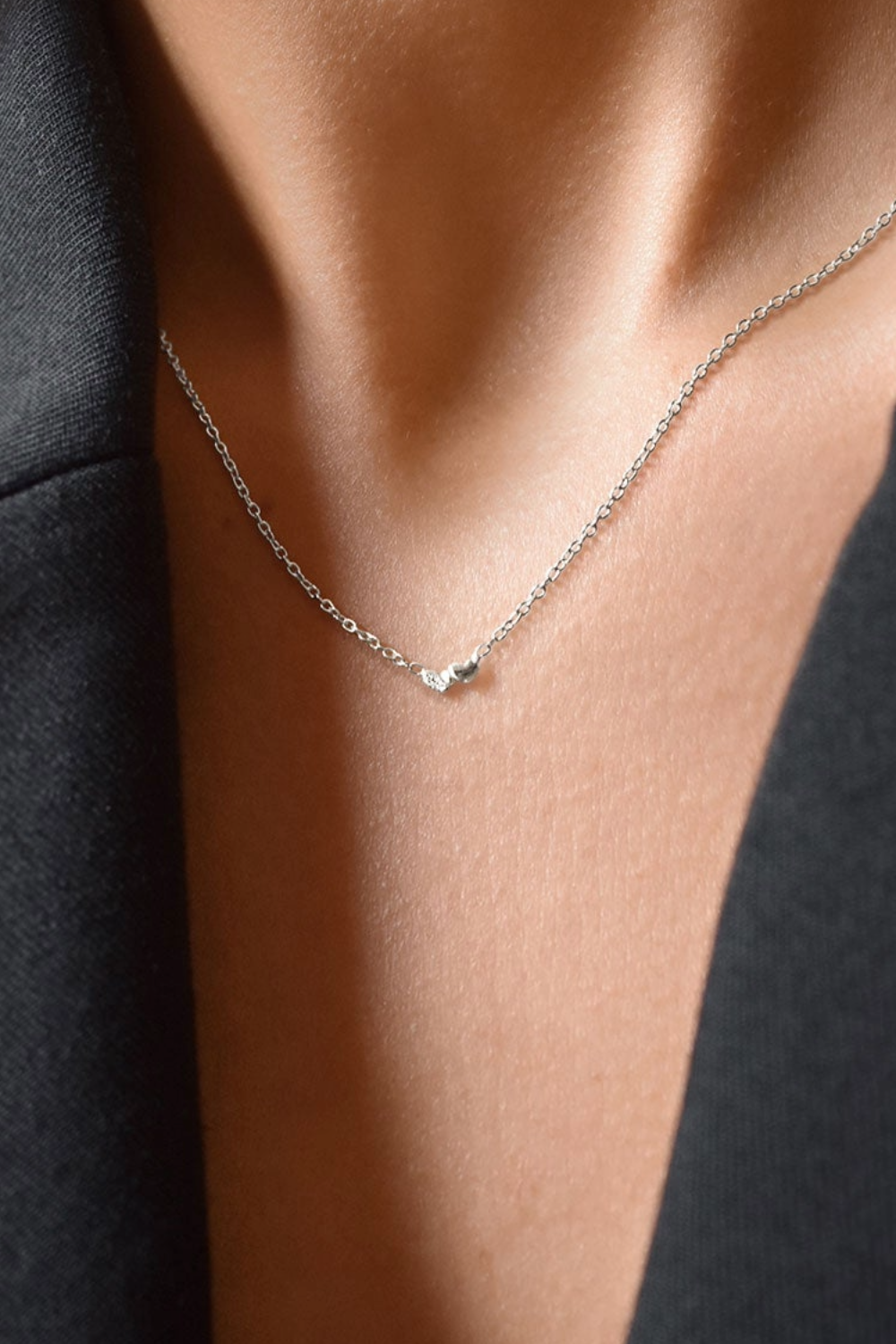 Loving Heart-halsband silver LHT-N1M000-S