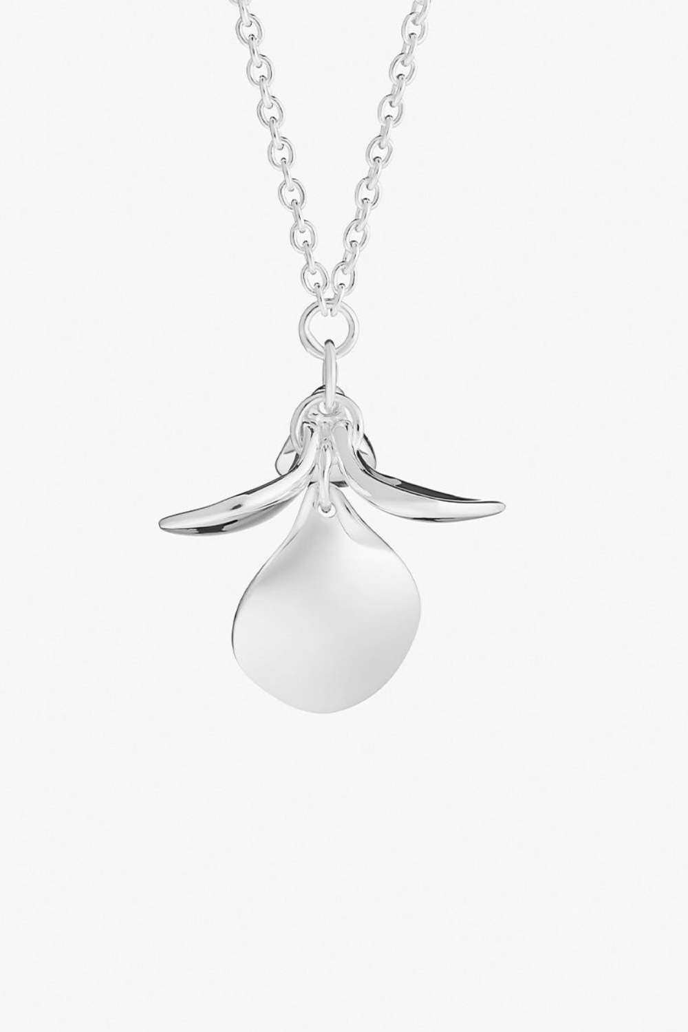 Drakenberg Sjölin Violet enkel halskedja silver VOT-N1M451-S