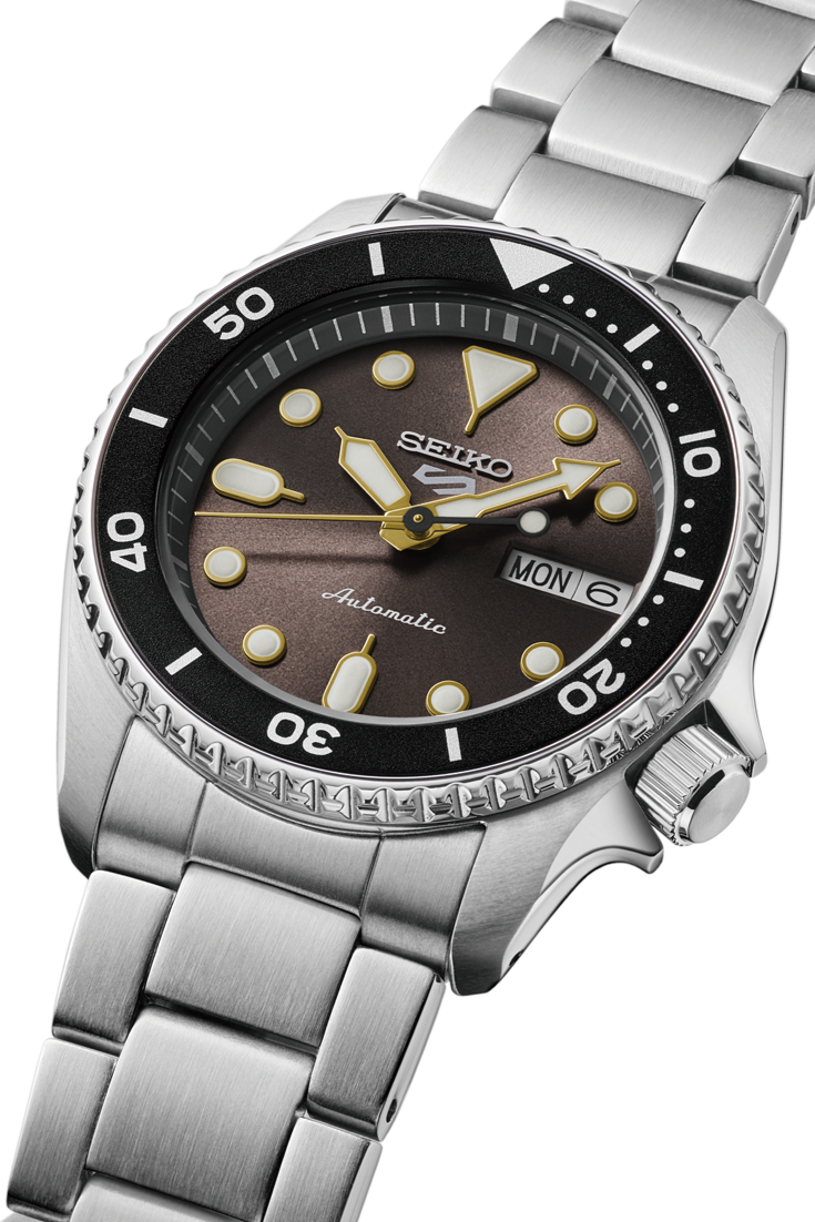 SEIKO 5 SPORTS 38mm Grey&Black SRPL79K1