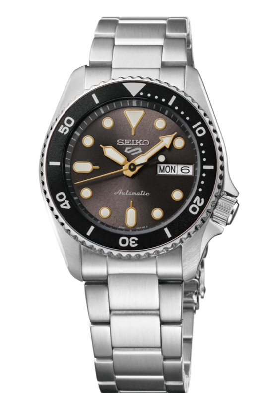 SEIKO 5 SPORTS 38mm Grey&Black SRPL79K1
