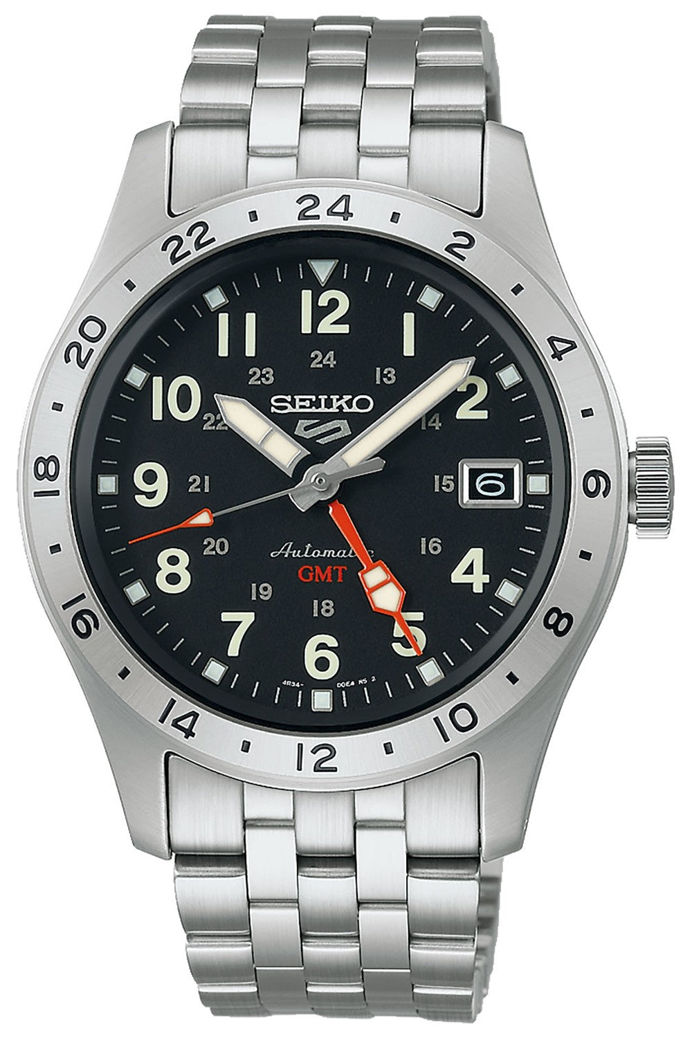 Seiko 5 Sports "Field Sports Style" svart SSK023K1