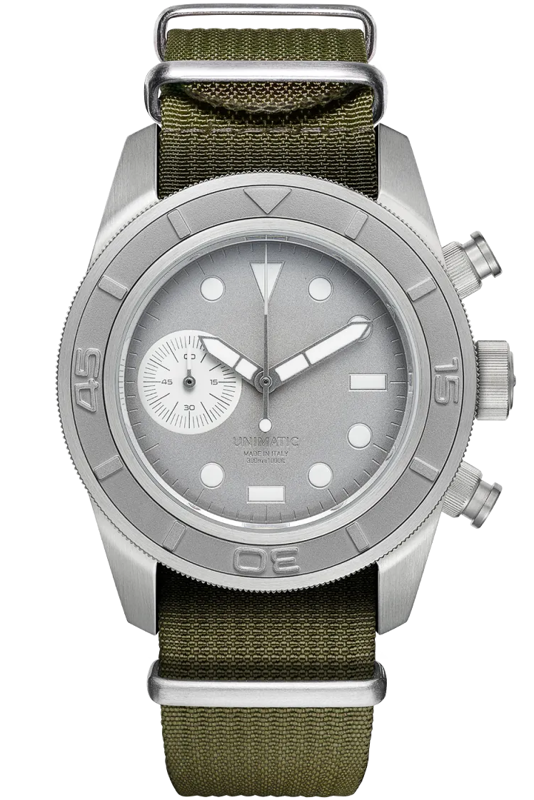 UNIMATIC Modello Tre U3-AEG Aluminium Chronograph Limited Edition 250 pcs
