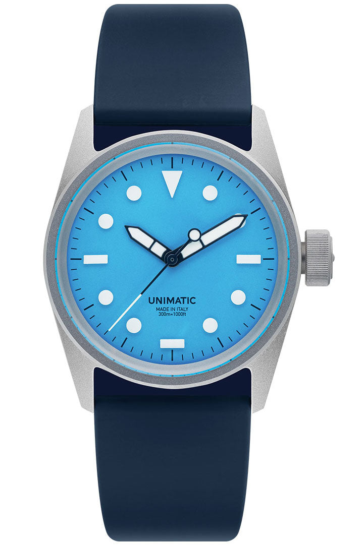 UNIMATIC Modello Cinque UT5-IPN Crystal Blue Ltd. 99 ex