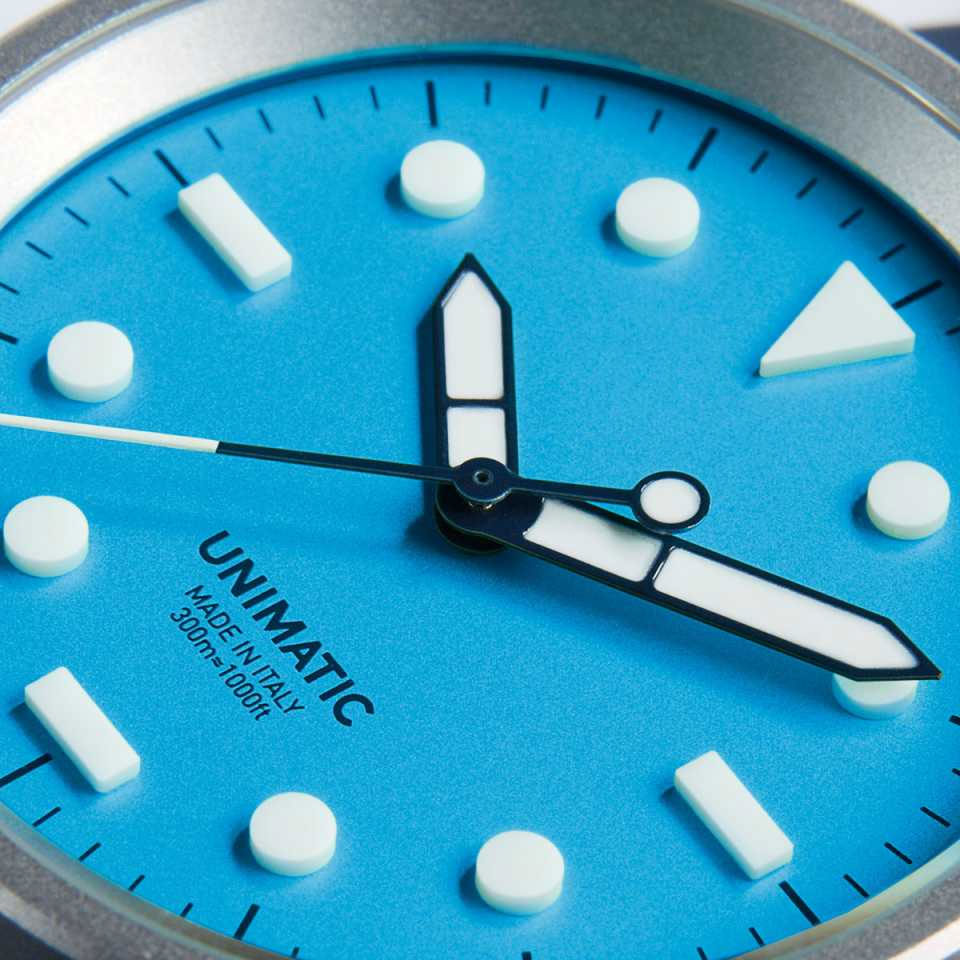 UNIMATIC Modello Cinque UT5-IPN Crystal Blue Ltd. 99 ex